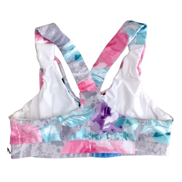 VITA LA x ANNA VICTORIA strappy criss cross racerback yoga top M - Picture 4 of 8